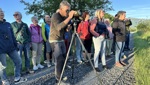 120 Frühaufsteher im Bannriet: Besucherrekord bei der Vogelexkursion