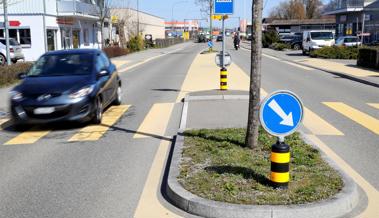 Arbeiten auf der Hauptstrasse