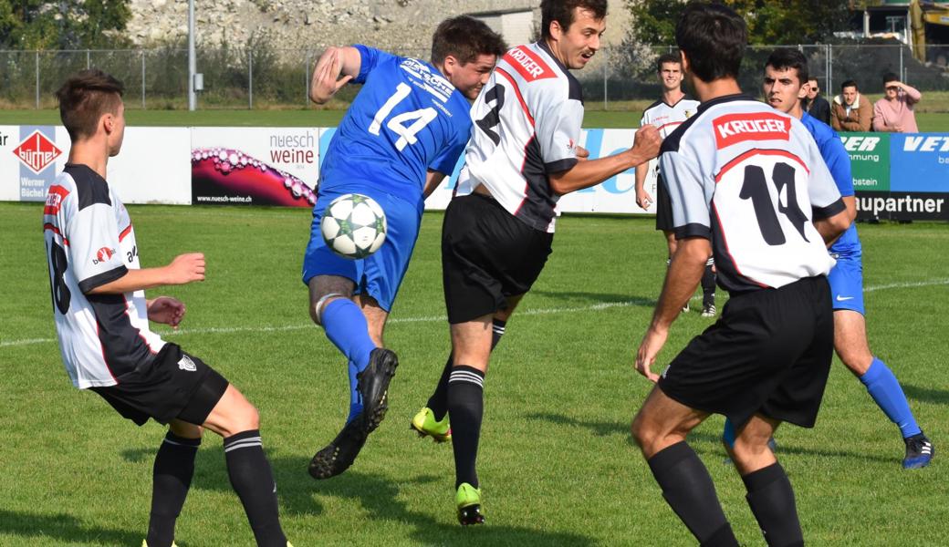 Der FC Rüthi muss aufholen, um in die 2.Liga aufzusteigen.