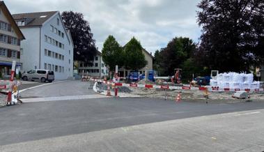 Bauarbeiten an der Dorfstrasse verzögern sich