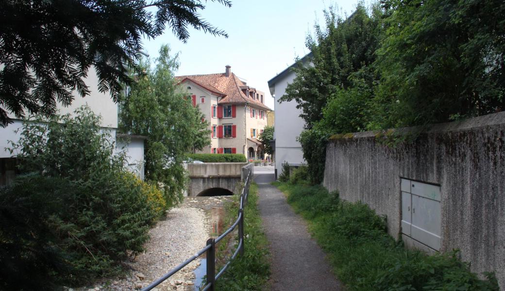 Brendenbachweg, mit Blick auf den Frauenhof.