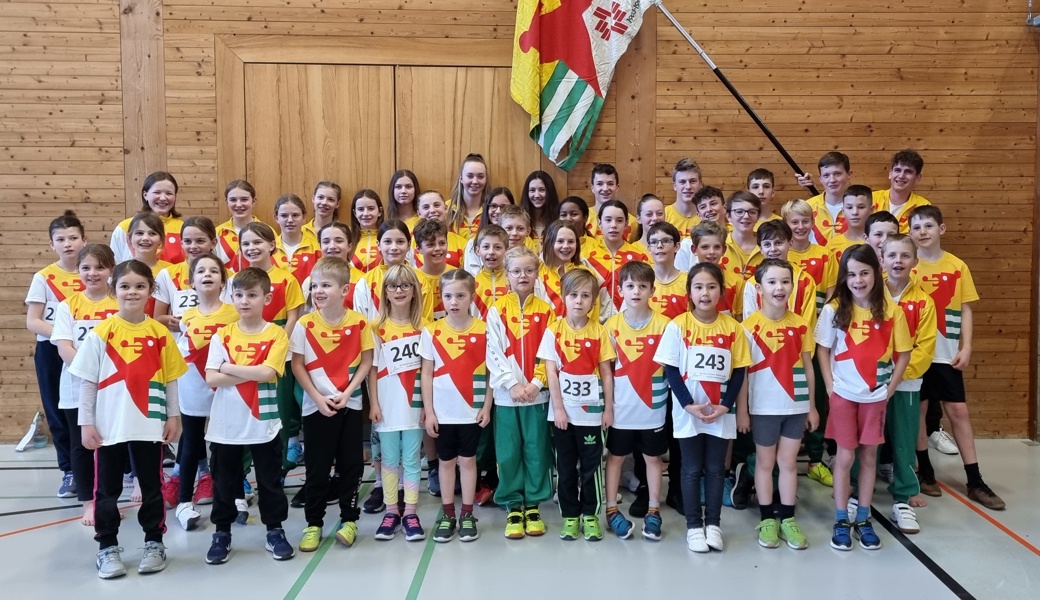 Für viele kleinere Turnerinnen und Türner war es der erste Wettkampf überhaupt.