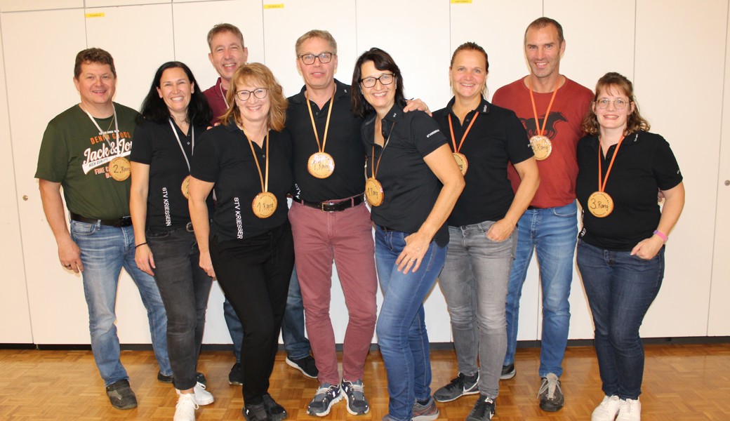 Podestplätze der Kategorie 35+