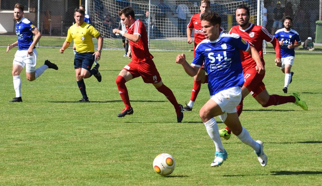 Noah Thönig erzielte Widnaus Ausgleich gegen Kreuzlingen.