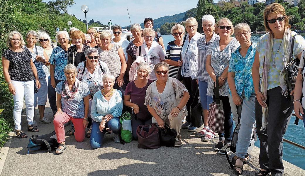 Die Bäuerinnen und Landfrauen konnten die mittelalterlichen Bräuche Wilchingens hautnah erleben.  