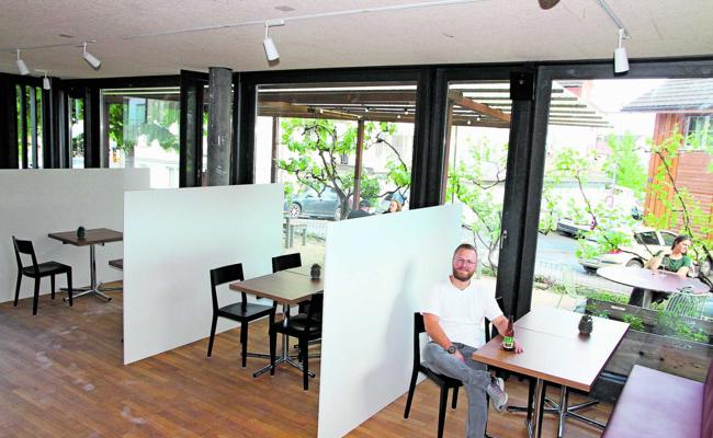 Feierabendbier auf Abstand