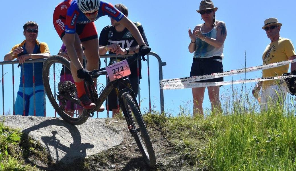 Ronja Blöchlinger gewinnt ihre erste Medaille.