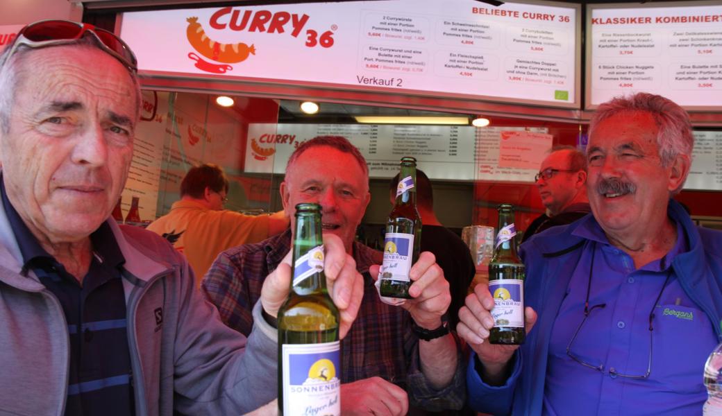 Currywurst aus Berlin und Bier aus dem Rheintal
