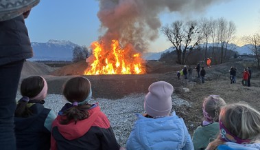 Funken beim Rüthner Sportplatz ist stets ein gut besuchtes, schönes Fest