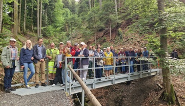 Witzwanderweg bleibt durch Brücke attraktiv