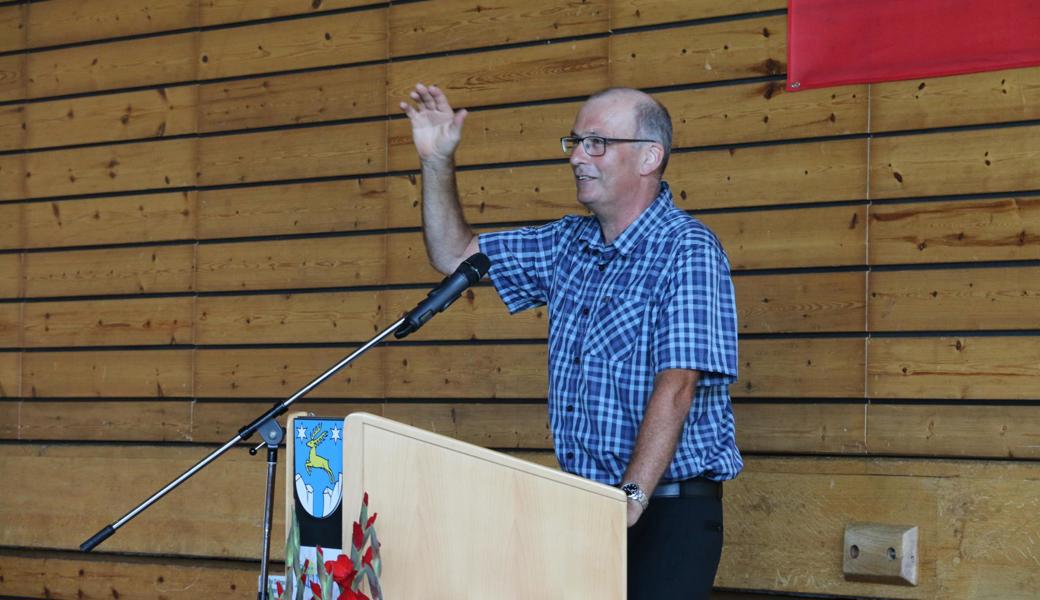 CVP-Nationalrat Markus Ritter, Altstätten, fasste seine Gedanken zur Covid-19 Situation in der Schweiz zusammen. 