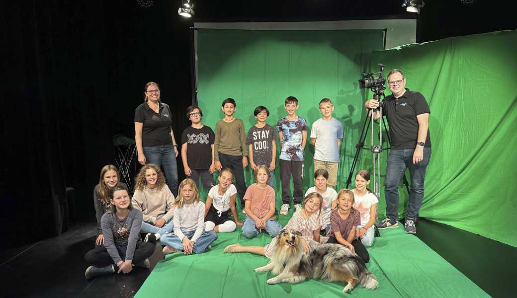 15 angehende Filmstars verbringen die erste Herbstferienwoche im Filmworkshop des Diogenes Theaters.  