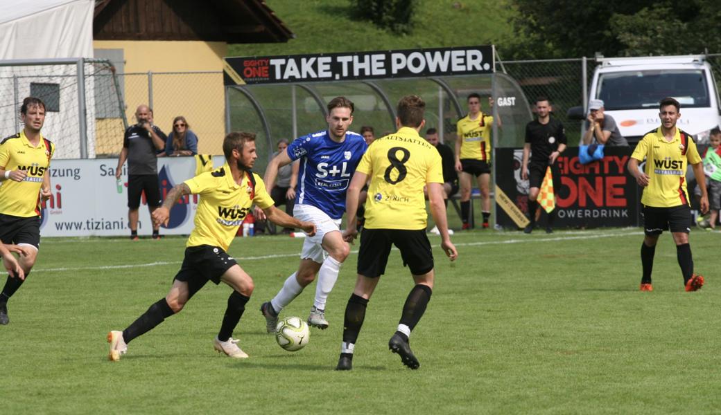 Der FC Altstätten verlor trotz viel Einsatz gegen den FC Widnau. 