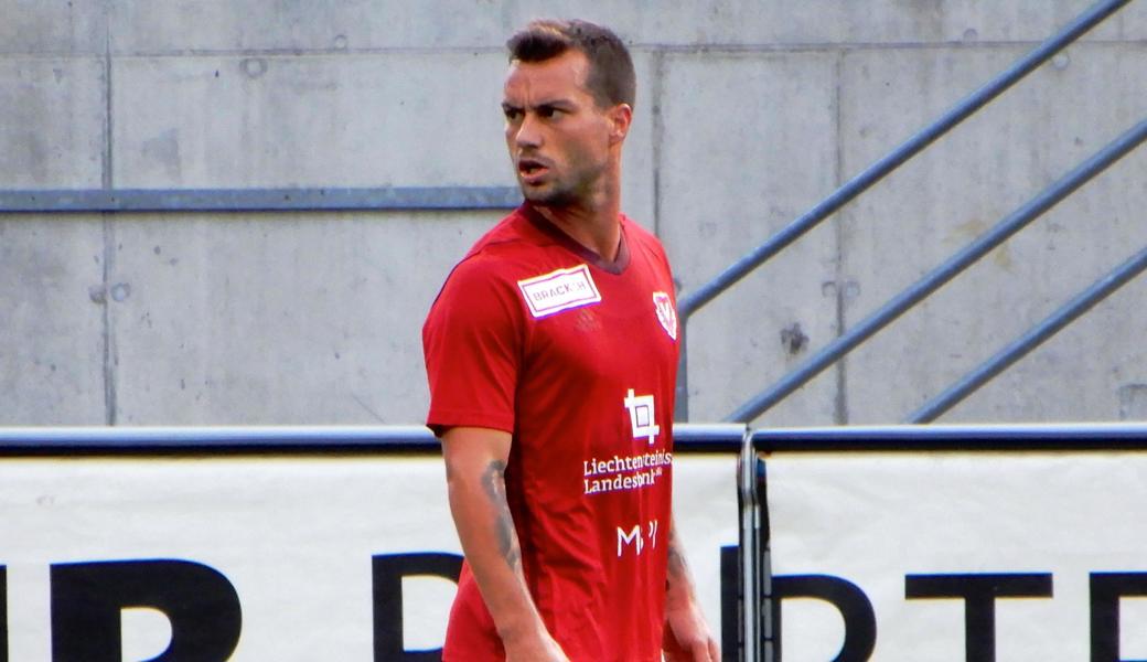 Gabriel Lüchinger im Trikot des FC Vaduz.