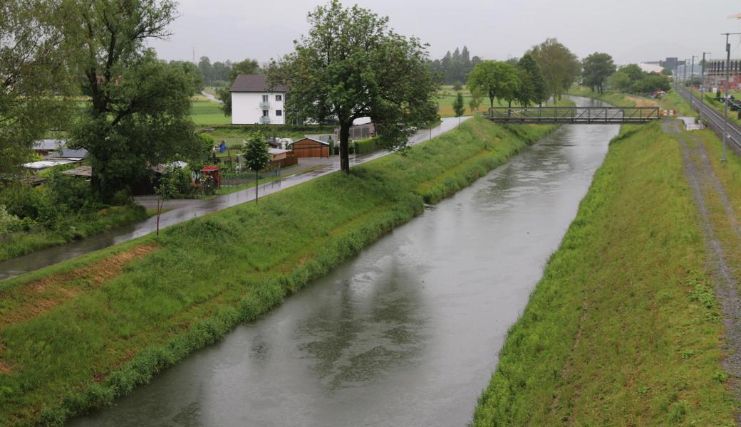 Binnenkanal bei Au.